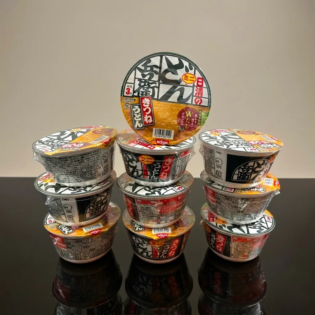 [핫딜] 닛신 미니 돈베이 키츠네 우동 일본컵라면 42g 한정 특가 (1,650원)